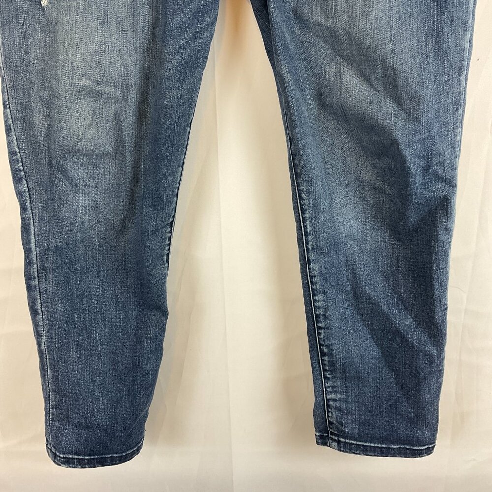 Democracy Absolution Jeans 16 Blue Distressed Sli… - image 4